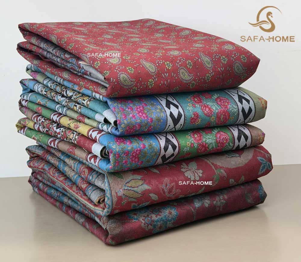 سفره رومیزی مخمل ترک 2×1.5 سانتی متر طرح سنتی — تصویر ۱۰