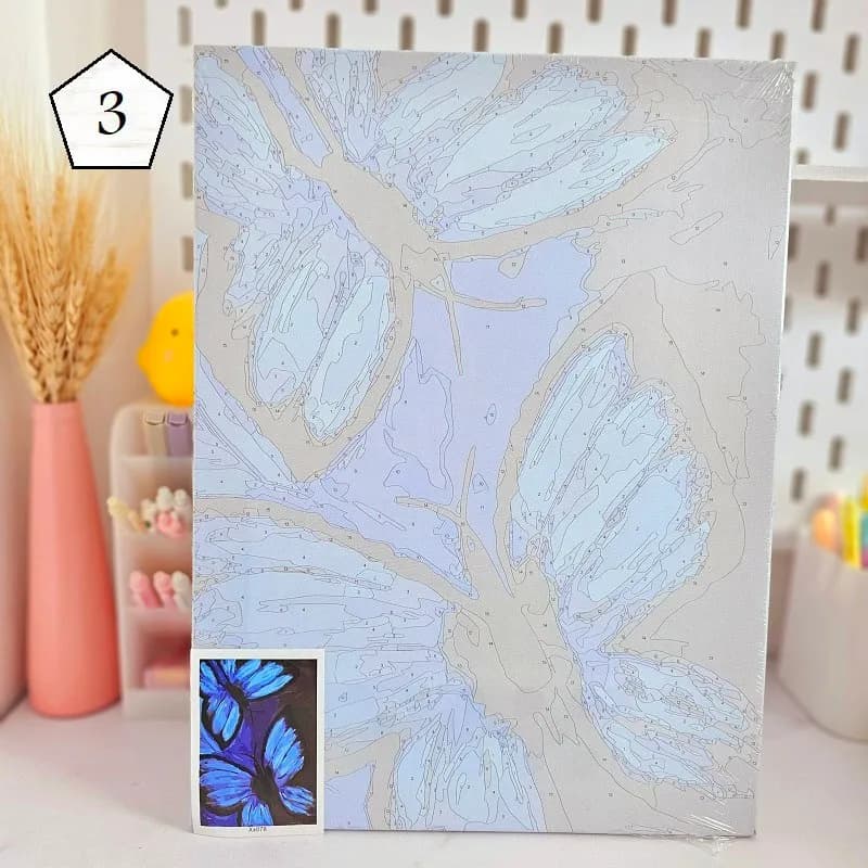 بوم رنگ آمیزی شماره دار 40*30 — تصویر ۱۲