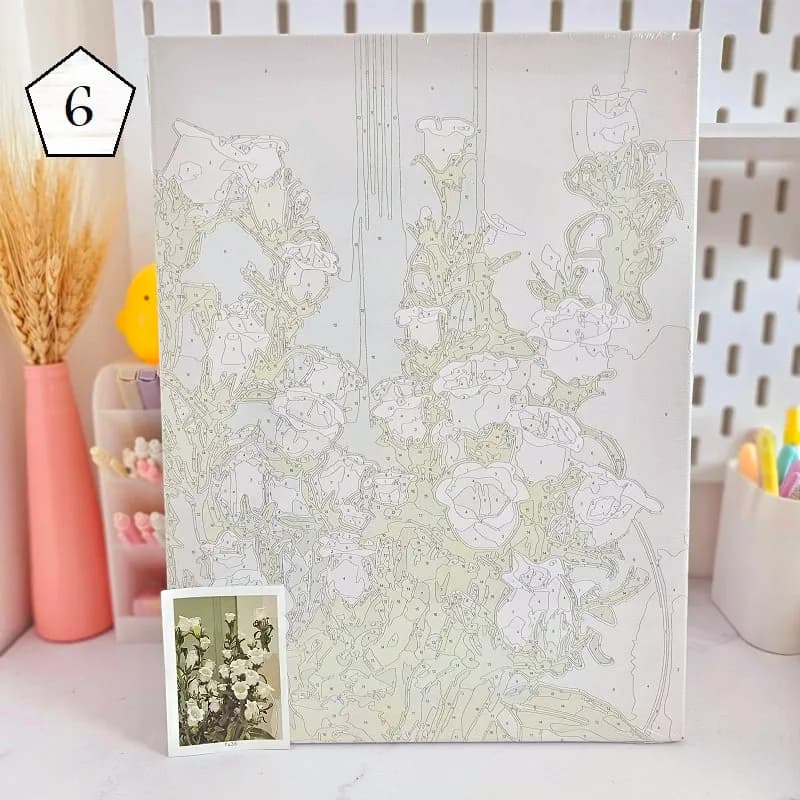 بوم رنگ آمیزی شماره دار 40*30 — تصویر ۷