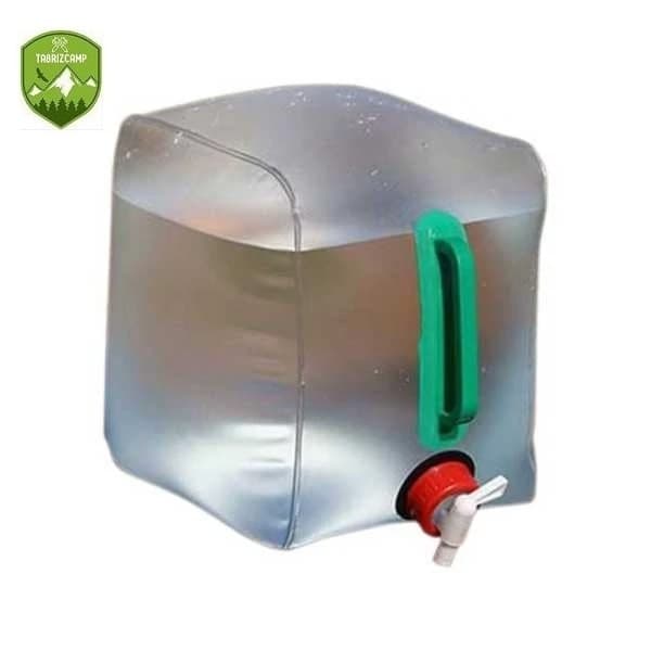 گالن آب 10 لیتری تاشو شیردار مدل TB GA