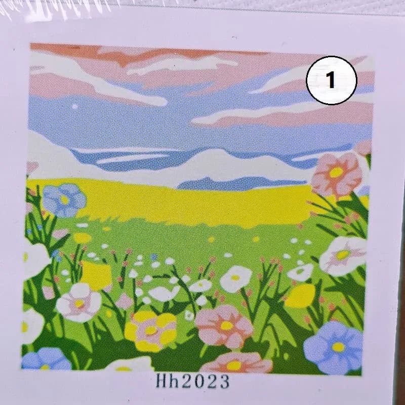 بوم رنگ آمیزی با اعداد سایز 20*20 — تصویر ۱۰