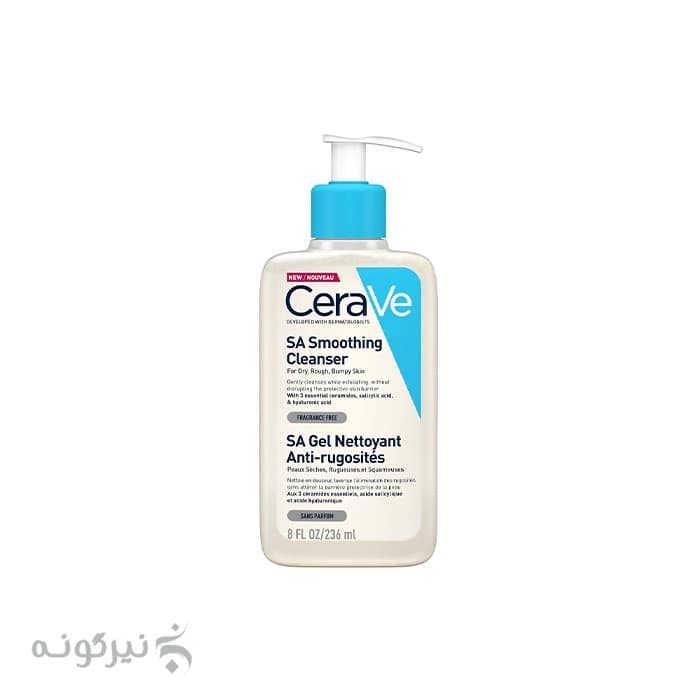 ژل شسستشو سراوی CeraVe مدل SA Smoothing — تصویر ۳
