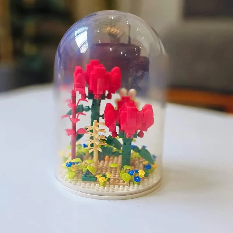 لگو طرح گل رز سایز بزرگ — تصویر ۵