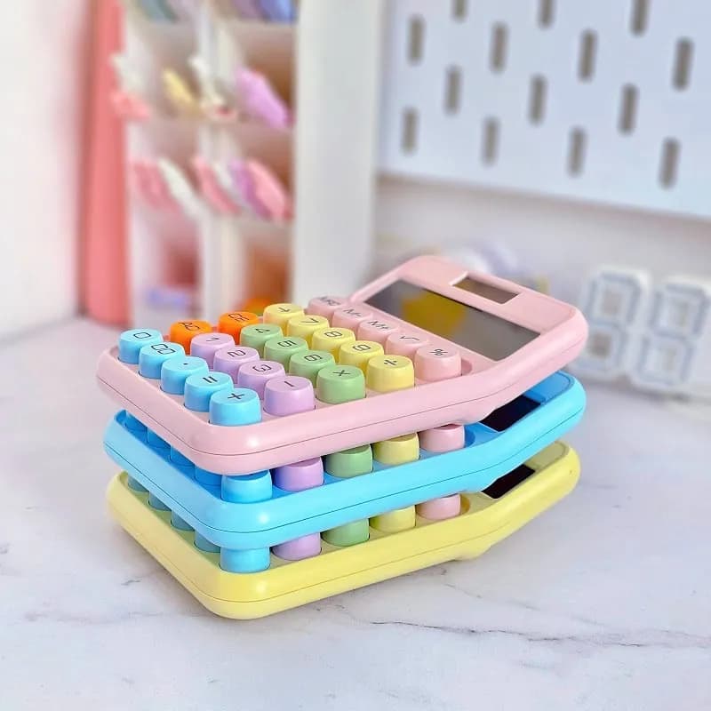 ماشین حساب فانتزی دکمه رنگی جدید — تصویر ۲