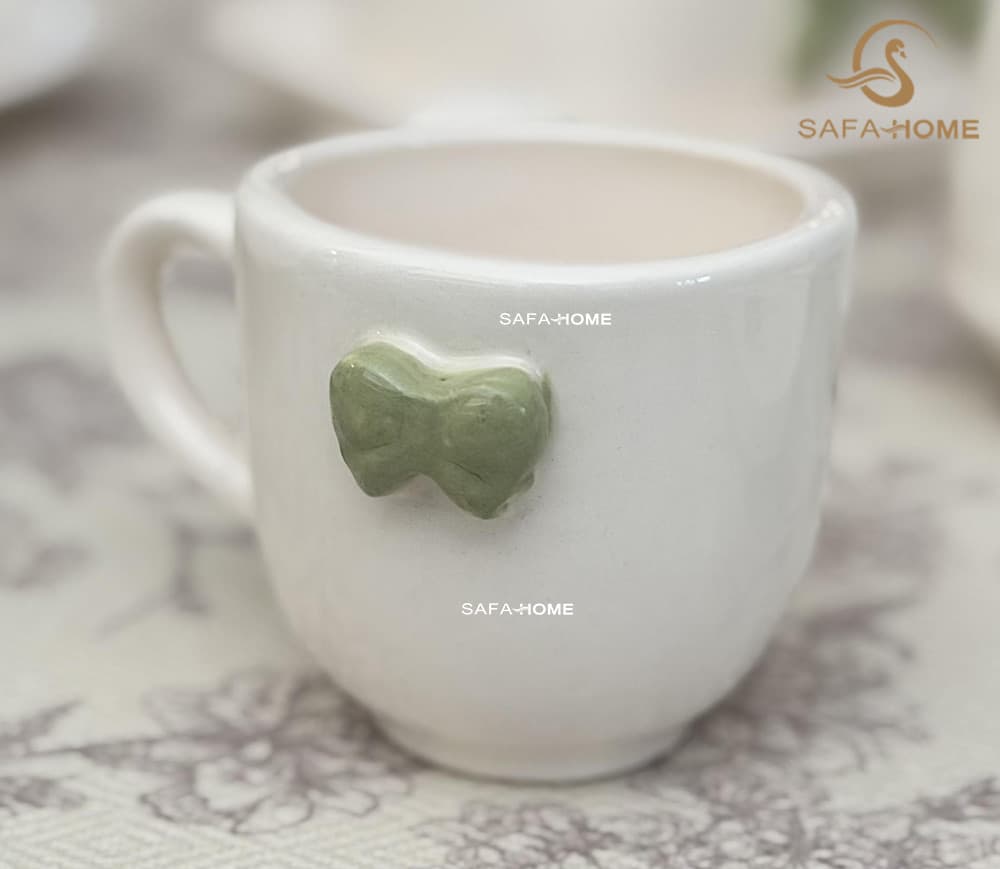 سرویس صبحانه خوری دوژان طرح پاپیون سبز 25 پارچه — تصویر ۱۱