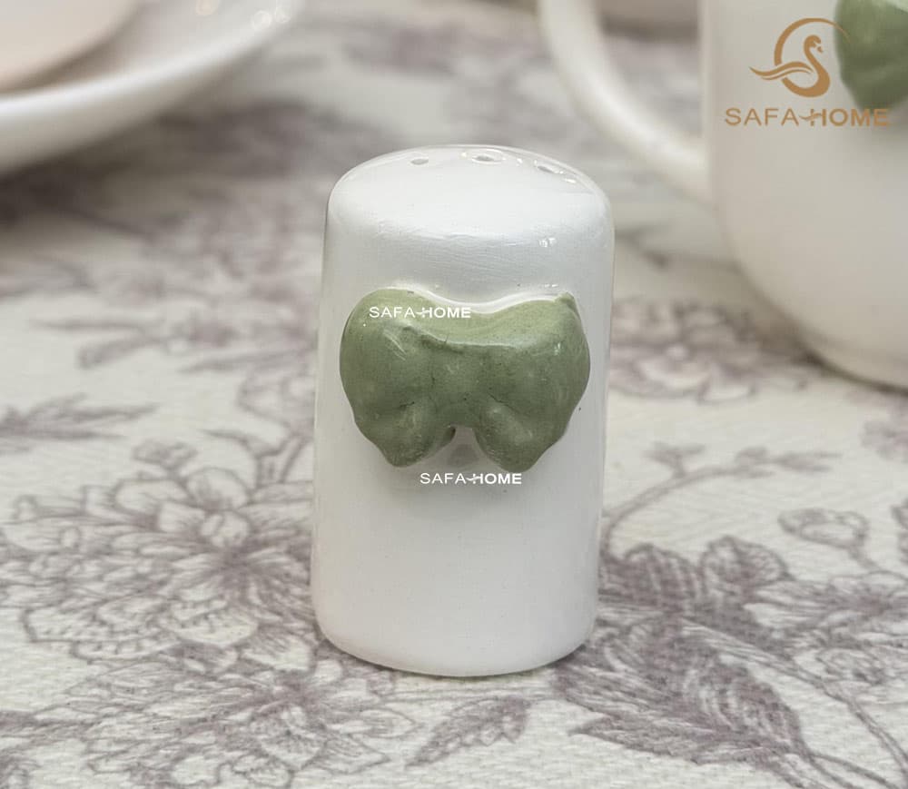سرویس صبحانه خوری دوژان طرح پاپیون سبز 25 پارچه — تصویر ۱۲