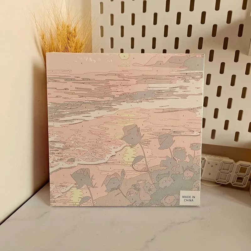 بوم رنگ آمیزی با اعداد 30*30 (معیوب) — تصویر ۶