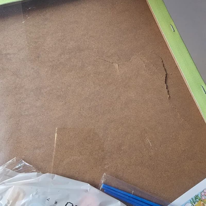 بوم رنگ آمیزی با اعداد 40*30 (معیوب) — تصویر ۵