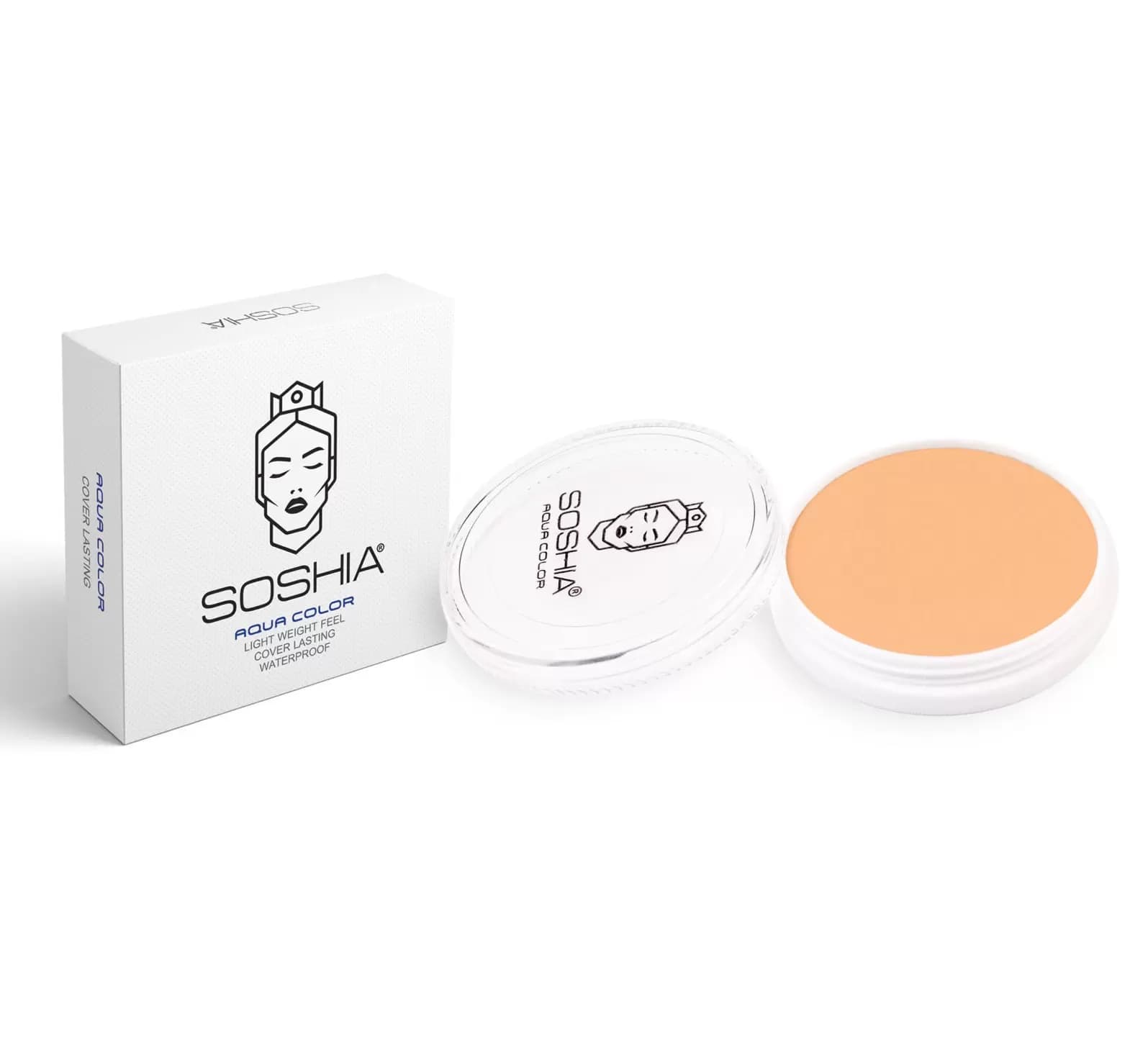 پنکیک فشرده ضدآب سوشیا آکوا – ۳۰ گرم (T210) — تصویر ۵
