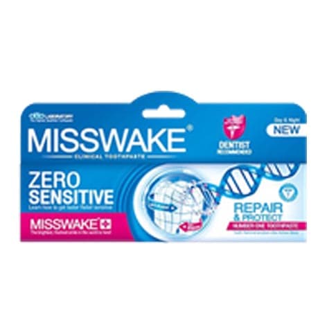 خمير دندان MISSWAKE میسویک مدل Zero Sensitive حجم (75ml)