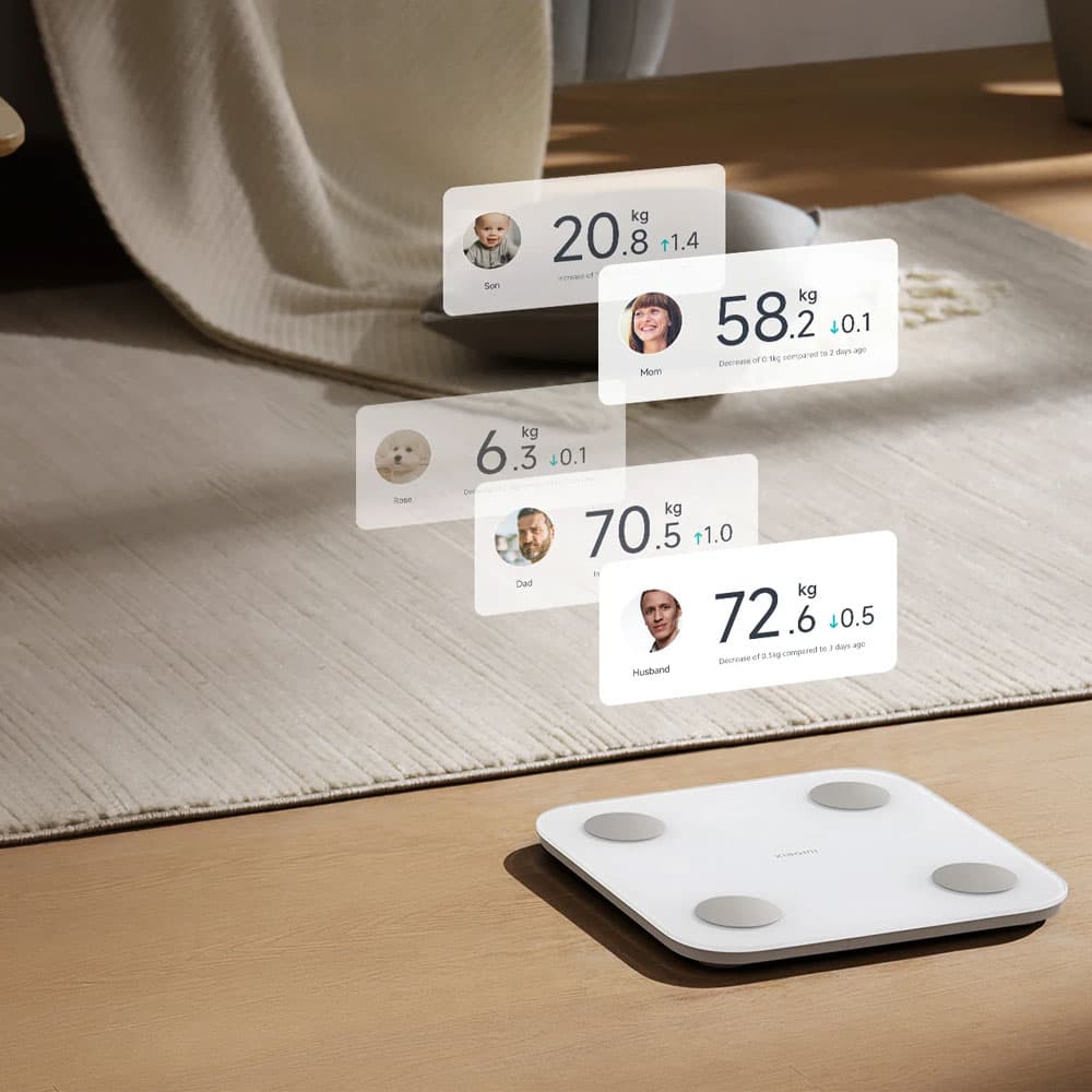 ترازو هوشمند شیائومی مدل Xiaomi Body Composition Scale S400 — تصویر ۱۱