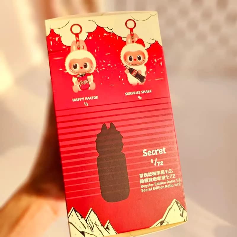 شانسی لبوبو کوکاکولا برند pop mart — تصویر ۵