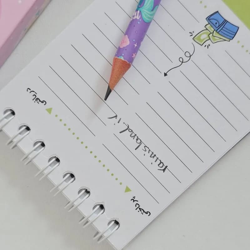 بسته 12 عددی مداد سیاه پری دریایی — تصویر ۴