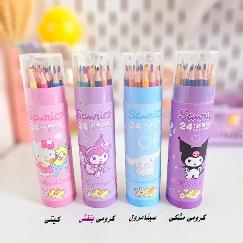 مداد رنگی 24 رنگ کرومی