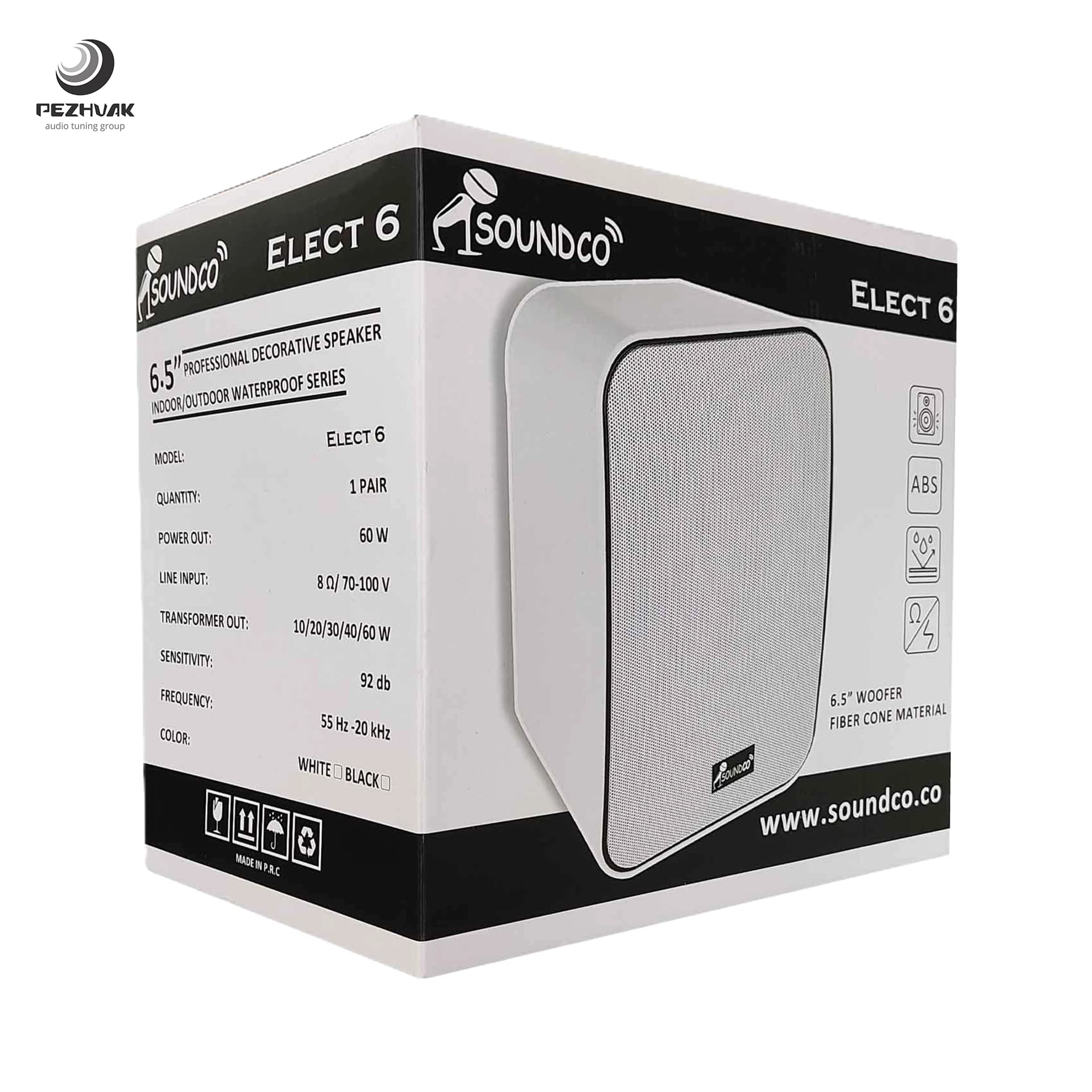 اسپیکر دکوراتیو ساندکو مدل ELECT6 — تصویر ۱۲