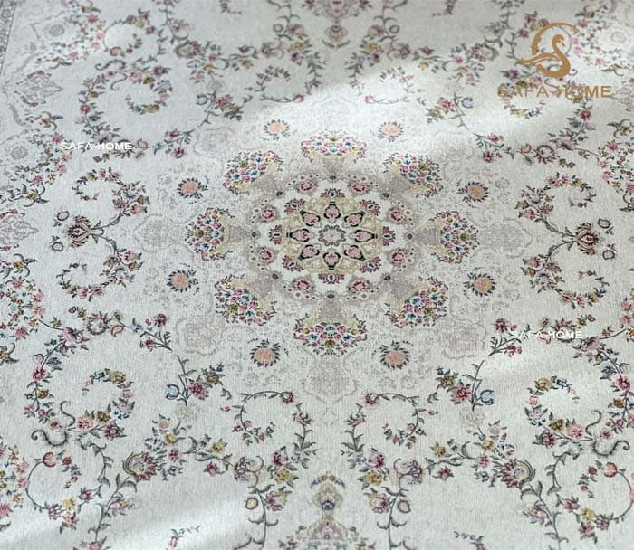 فرشینه شانل مخمل 150×100 طرح خورشید — تصویر ۴