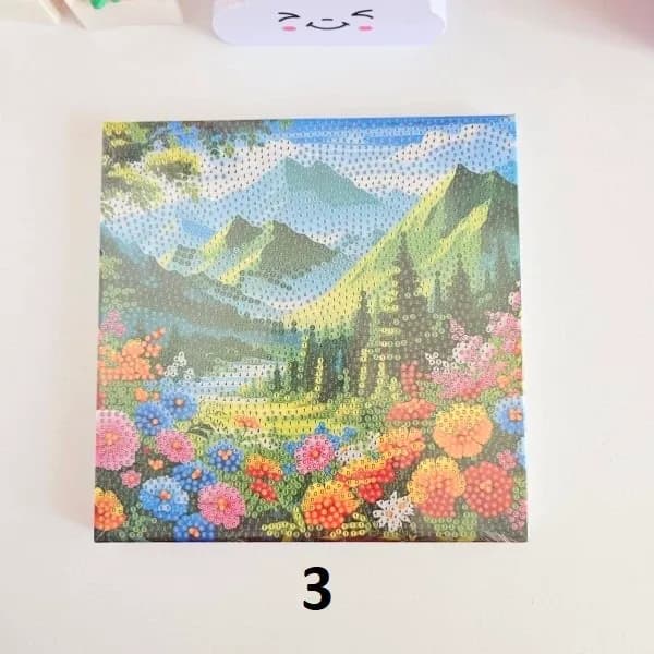 نقاشی الماسی مربعی 20*20 — تصویر ۴