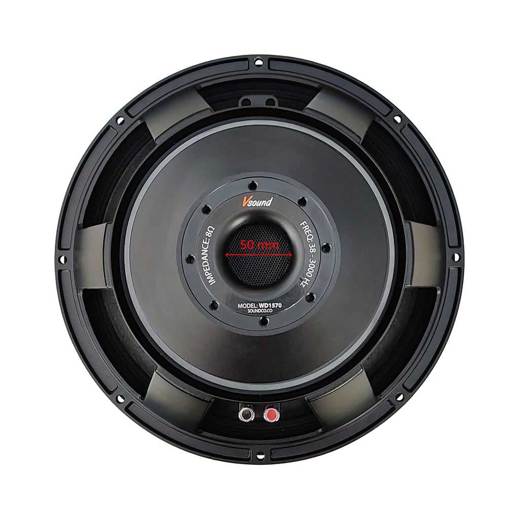 بلندگو ووفر 15 اینچ وی سوند مدل WD1570 — تصویر ۶