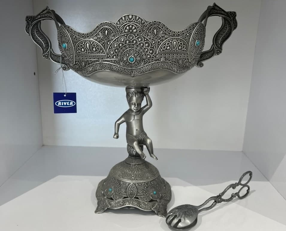 شکلات خوری کشکول پایه دار ریور — تصویر ۵