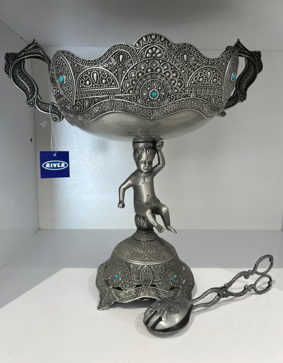 شکلات خوری کشکول پایه دار ریور