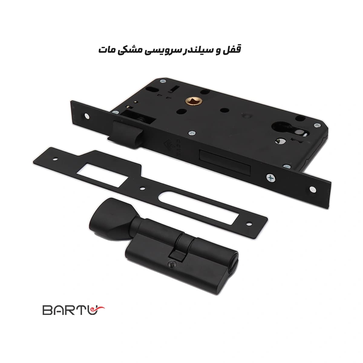 مجموعه قفل و سیلندر سرویس و حمام لوکس — تصویر ۵