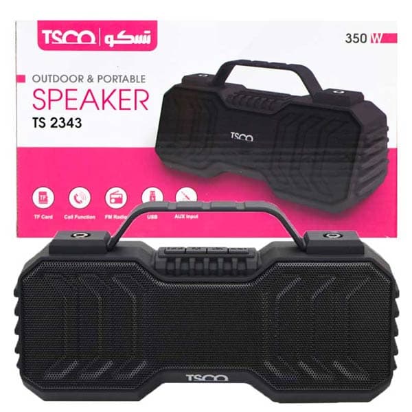 اسپیکر بلوتوثی قابل حمل تسکو مدل TS 2343 — تصویر ۸