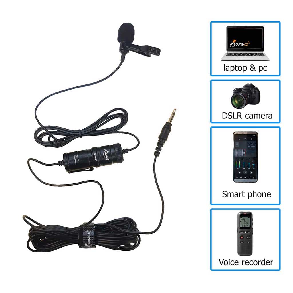 میکروفن یقه ای ساندکو مدل CM PRO — تصویر ۲