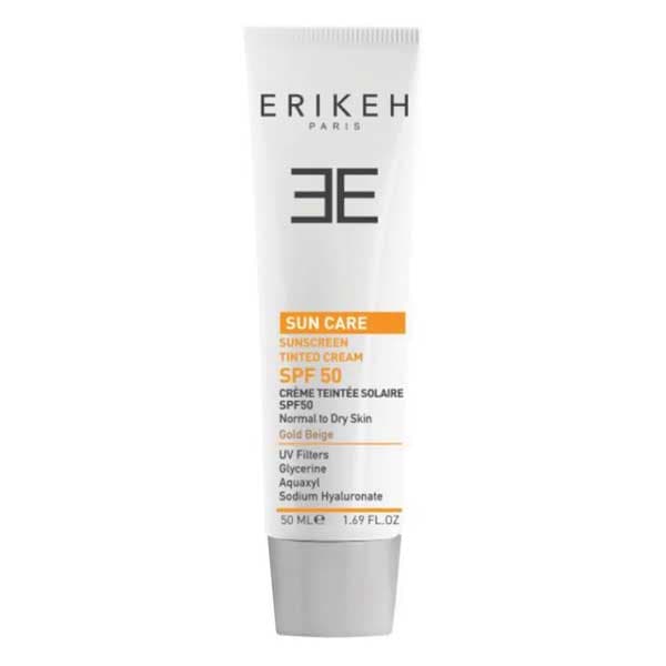 اریکه ضد آفتاب رنگی SPF50 پوست خشک و نرمال بژطبیعی — تصویر ۲