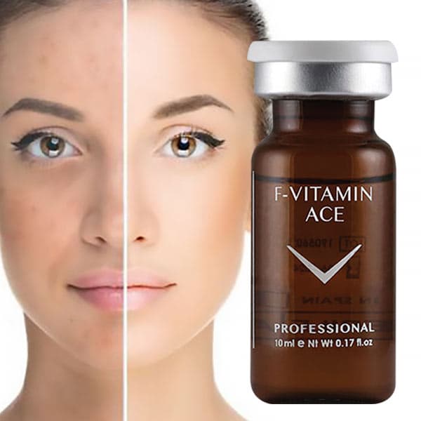 کوکتل درمان جوش و آکنه فیوژن F-VITAMIN ACE — تصویر ۴