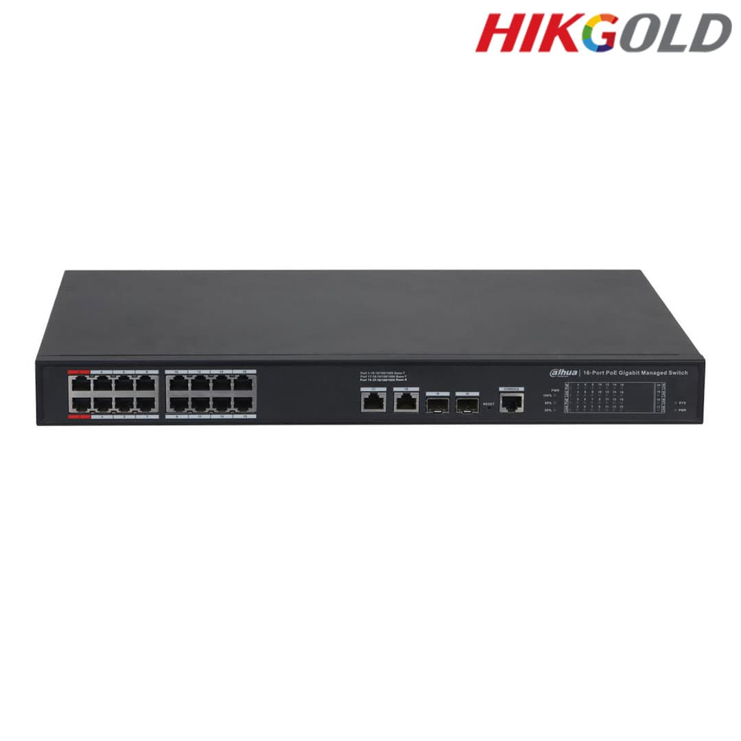 سوئیچ شبکه DH-PFS4220-16ET-135 داهوا 16 پورت — تصویر ۵