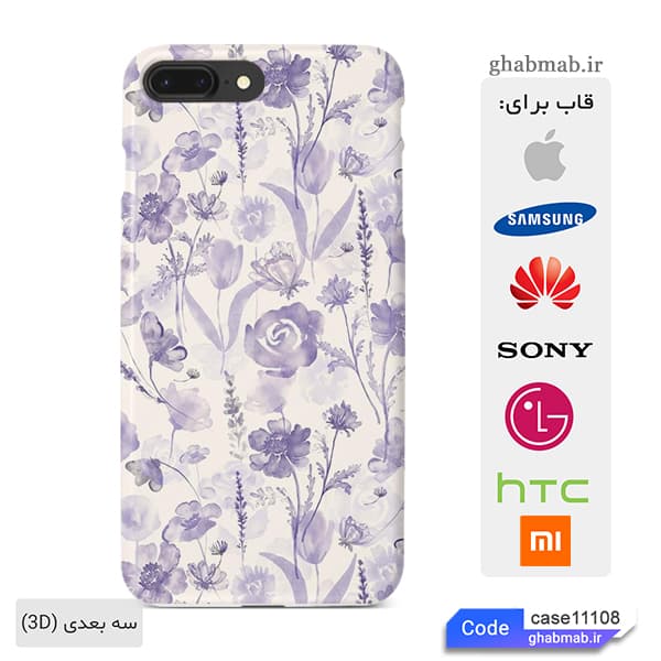 قاب گوشی طرح گلدار دخترونه case11108