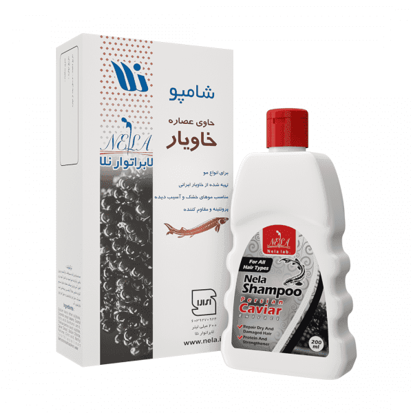 شامپو تقویت کننده مو خاویار نلا