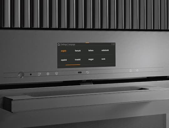 فر مایکروویو توکار میله مدل H7840BM خاکستری — تصویر ۶