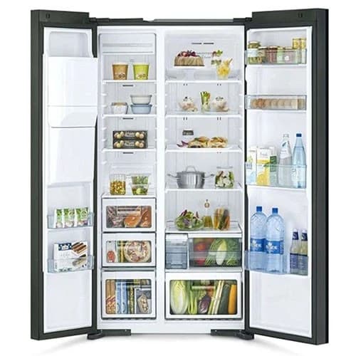 یخچال فریزر هیتاچی Rsx700 مشکی — تصویر ۲