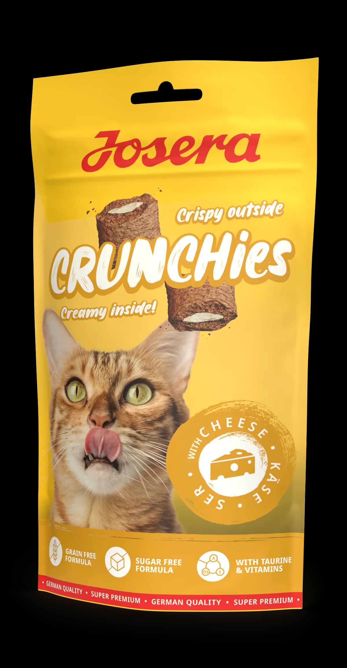 تشویقی گربه جوسرا کرانچیز با طعم پنیر Josera Cat Crunchies Cheese وزن 60 گرم — تصویر ۳