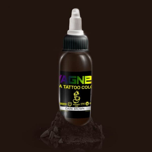 رنگ تاتو وگنر WAGNER DARK BROWN — تصویر ۲