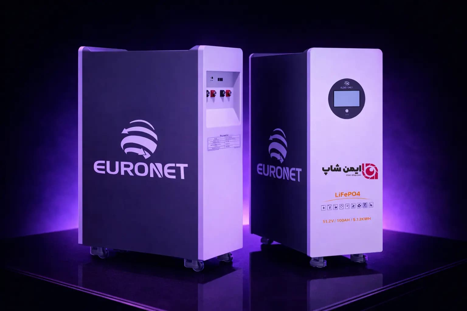 باتری لیتیومی EuroNet NEO 51.2V 200Ah — تصویر ۲
