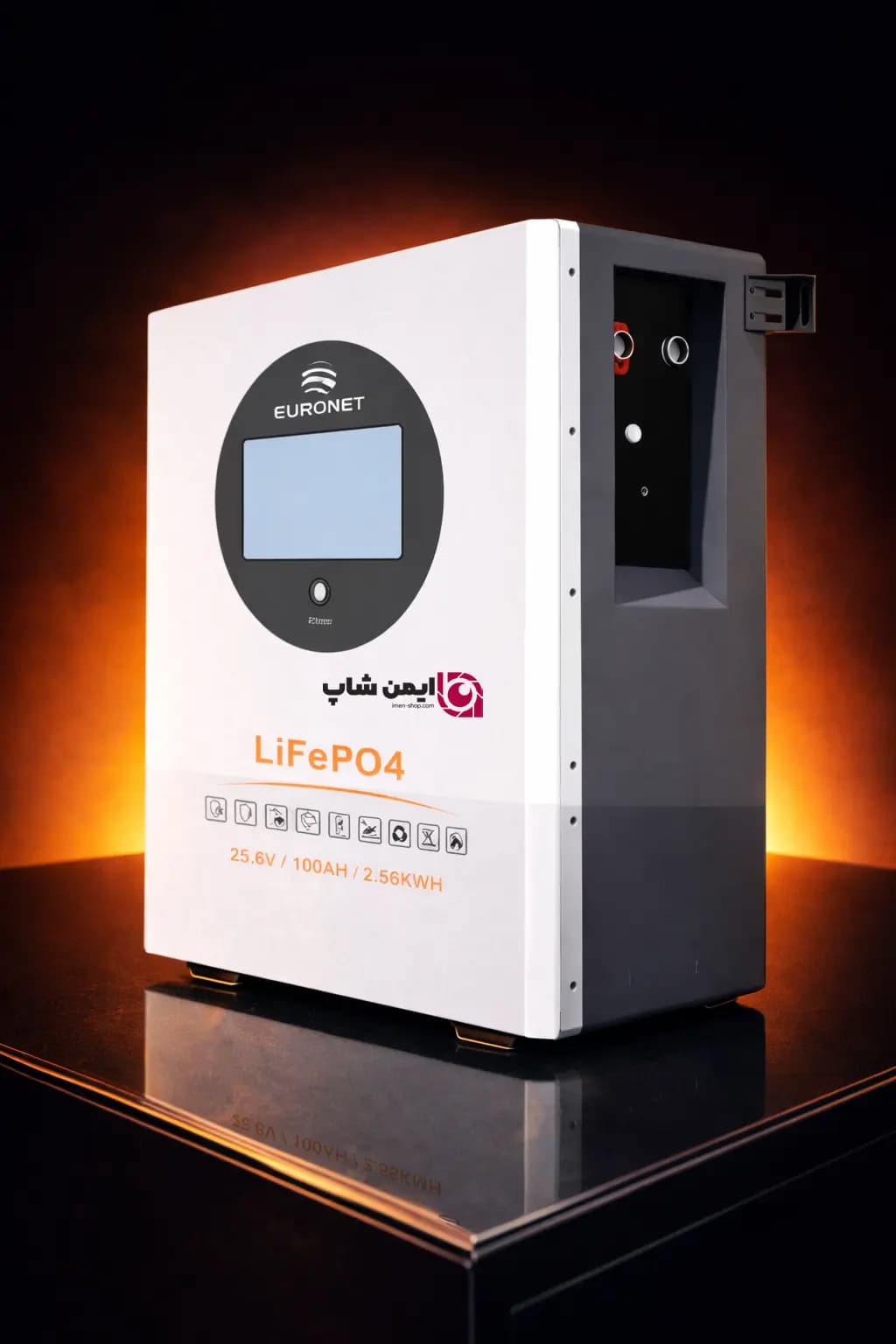 باتری لیتیومی یورو نت neo 25.6v 200ah
