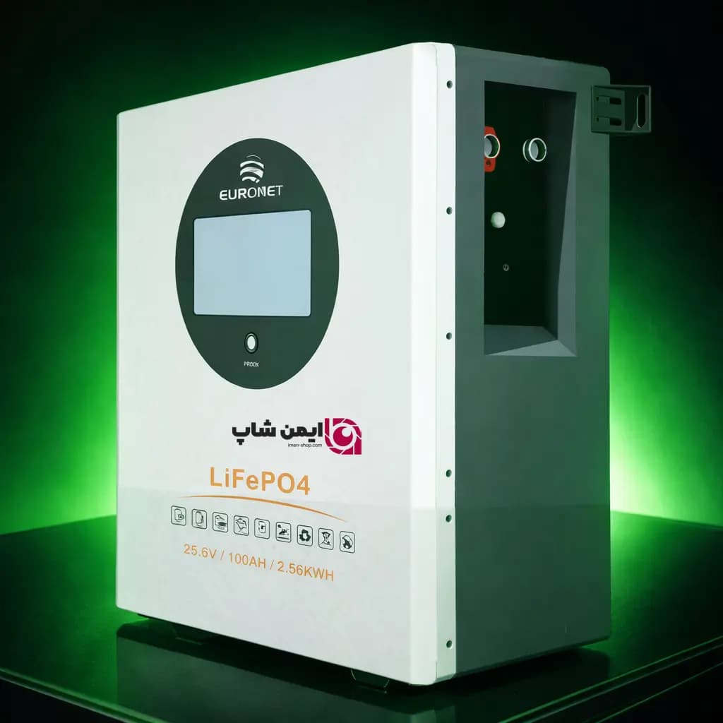 باتری لیتیومی EuroNet NEO 25.6V 100Ah: انرژی نئویی، قدرت حرفه‌ای برای آینده پایدار