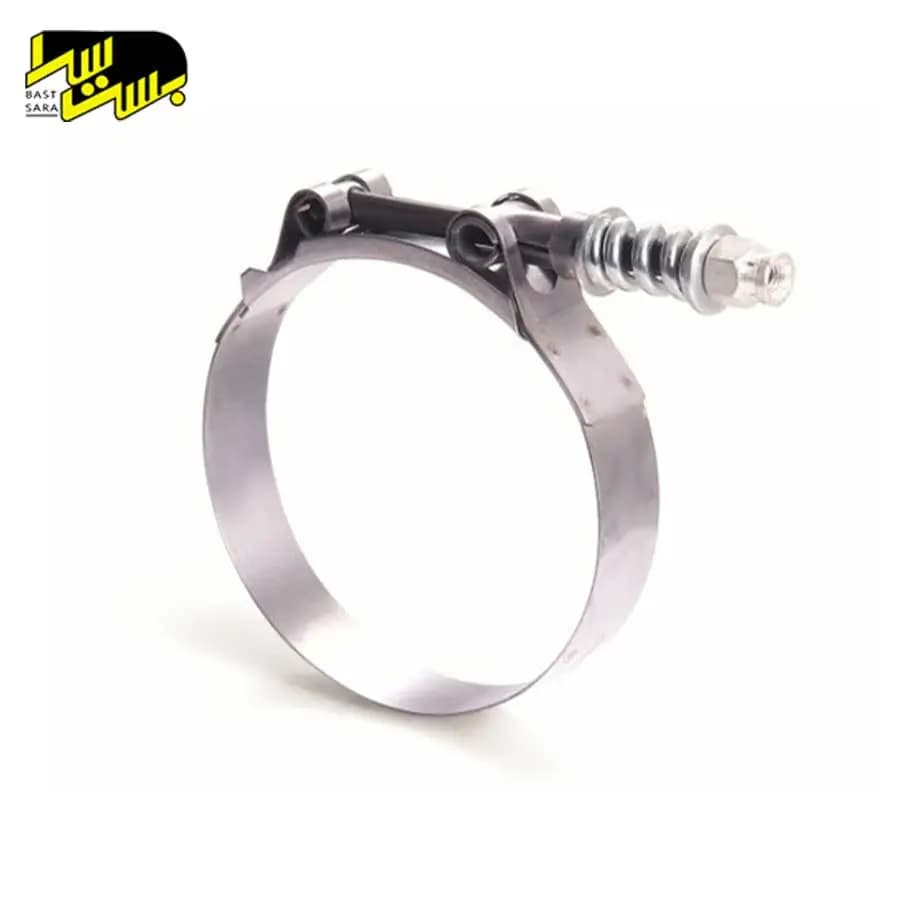 بست استیل فنردار فشار قوی کلمپر سایز 125-133