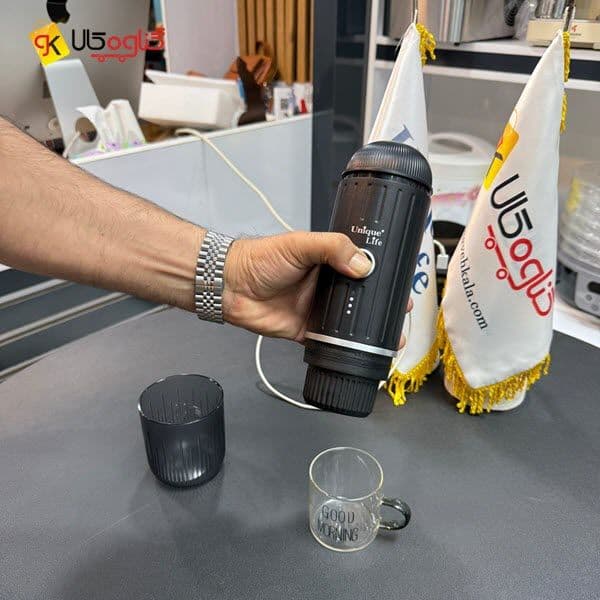 اسپرسوساز مسافرتی شارژی یونیک لایف — تصویر ۱۱