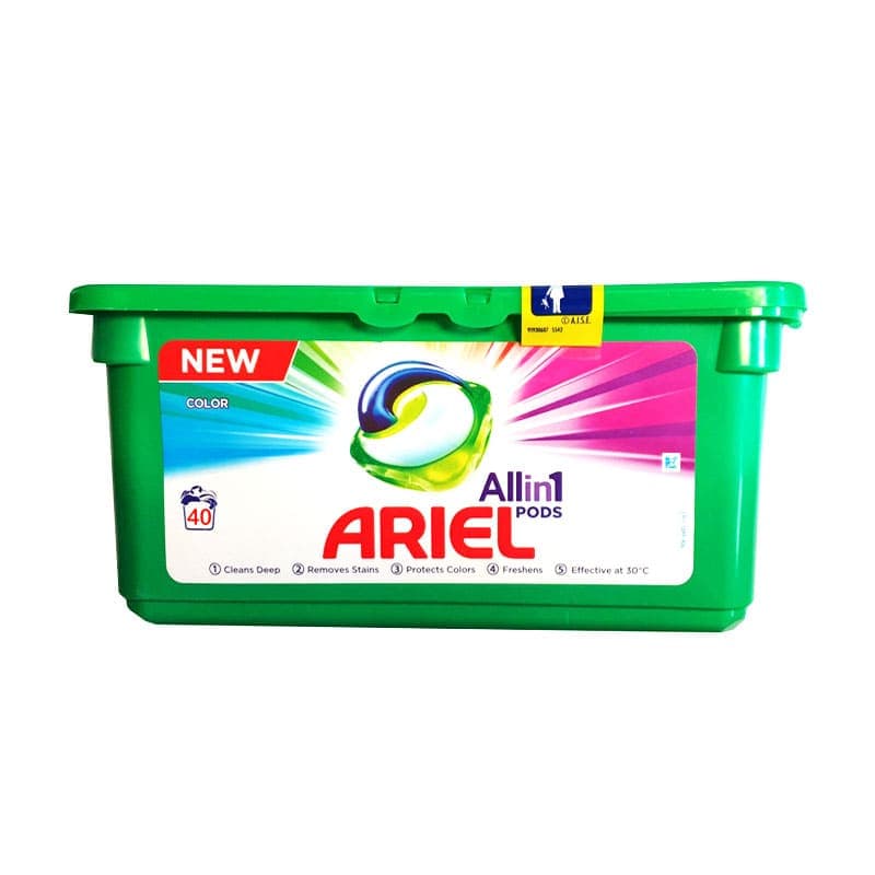 قرص ماشین لباسشویی 40 عددی آریل Ariel