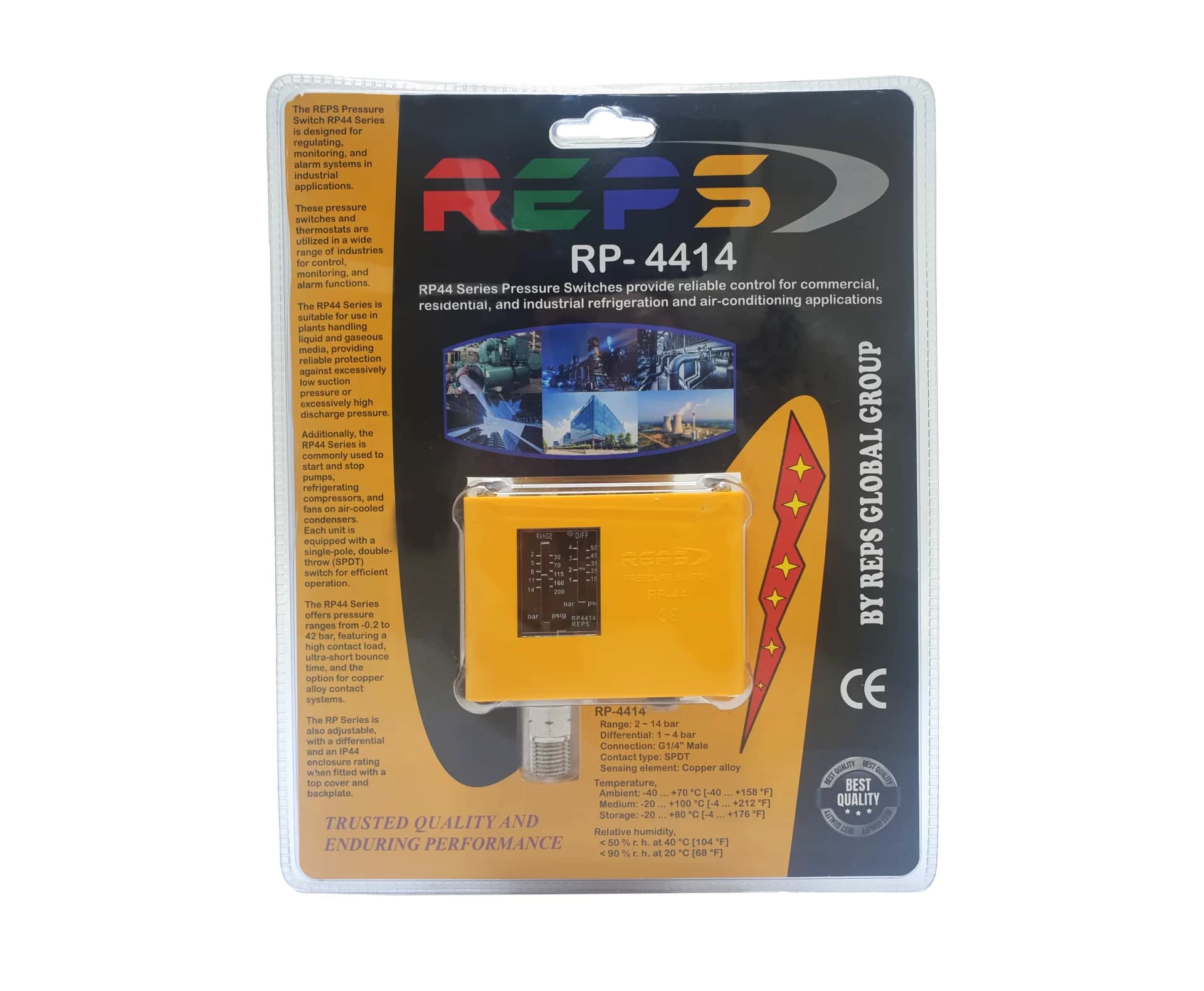 پرشر سوئیچ رپس مدل RP 4414 — تصویر ۱۰