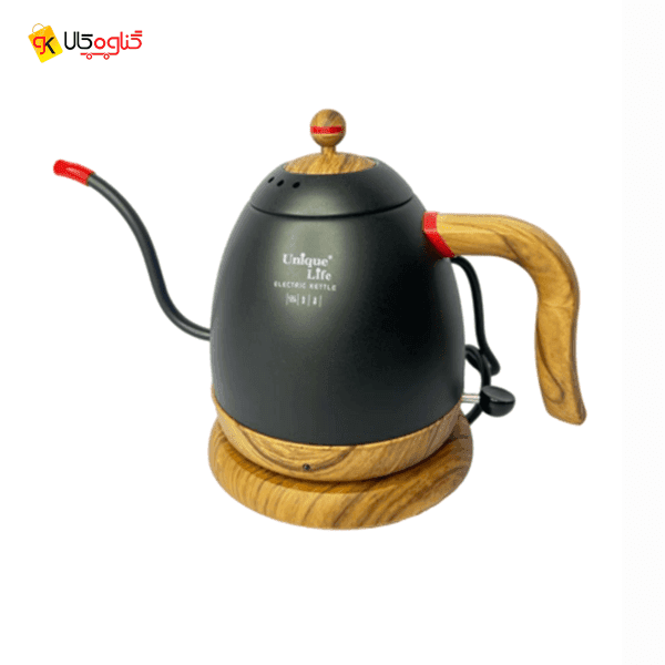 کتری برقی یونیک لایف طرح چوب مدل UL762 — تصویر ۴