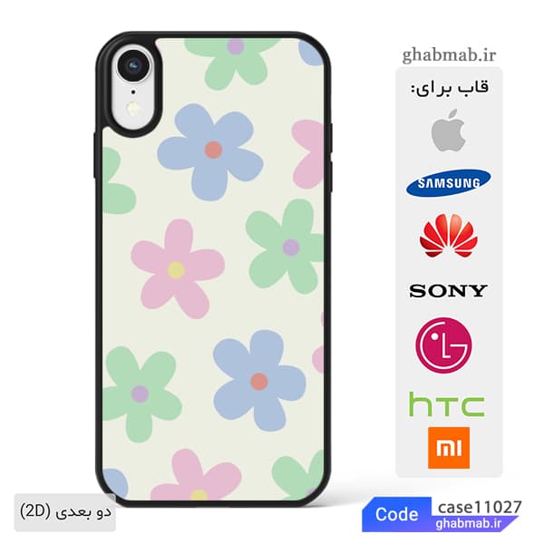 قاب گوشی گلدار case11027 — تصویر ۲