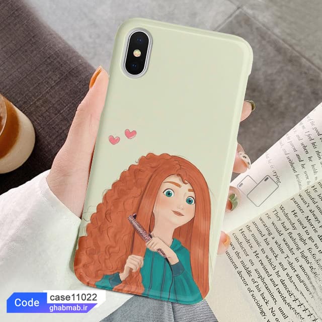 قاب گوشی دخترونه مو قرمز case11022 — تصویر ۶