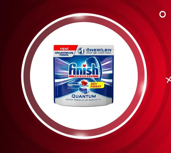 قرص ماشین ظرفشویی 100 عددی فینیش کوانتوم (Finish) — تصویر ۱۱
