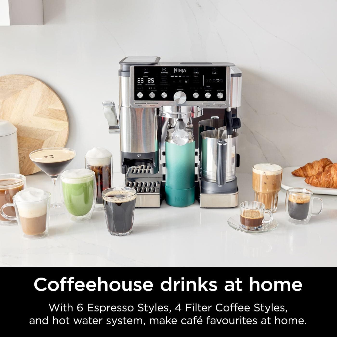 اسپرسو ساز نینجا مدل Luxe Café Pro Series ES701UK — تصویر ۵
