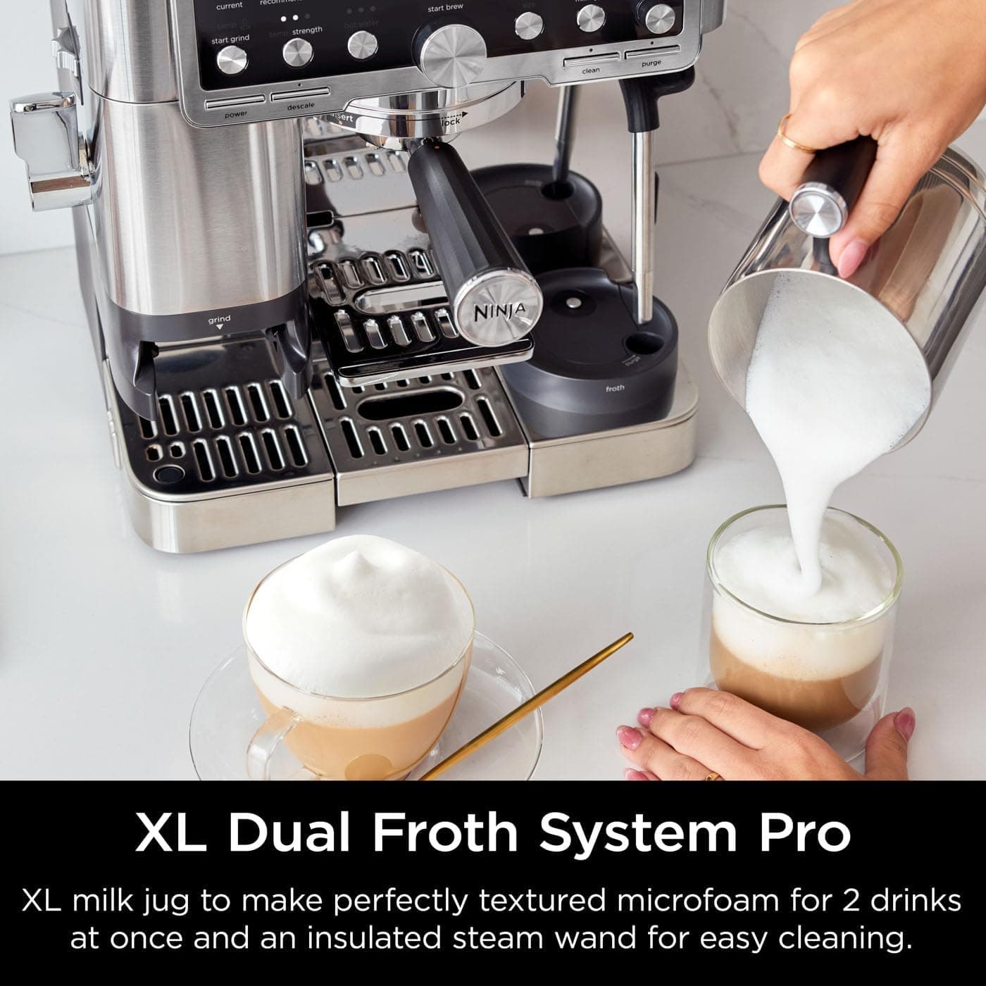 اسپرسو ساز نینجا مدل Luxe Café Pro Series ES701UK — تصویر ۸