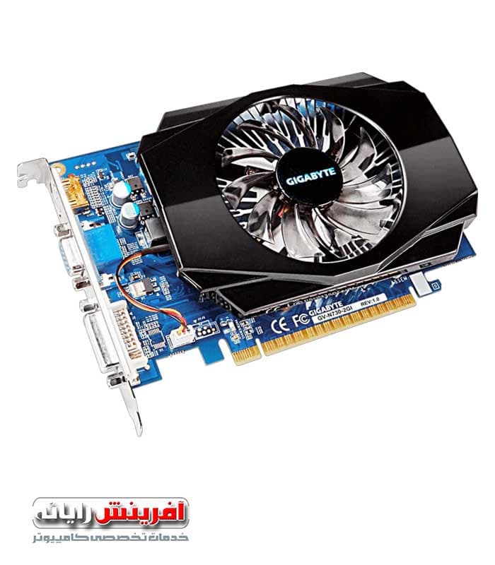 کارت گرافیک گیگابایت (کارکرده) GIGABYTE GV-N730-2GI 2GB DDR3 128bit HDMI — تصویر ۳